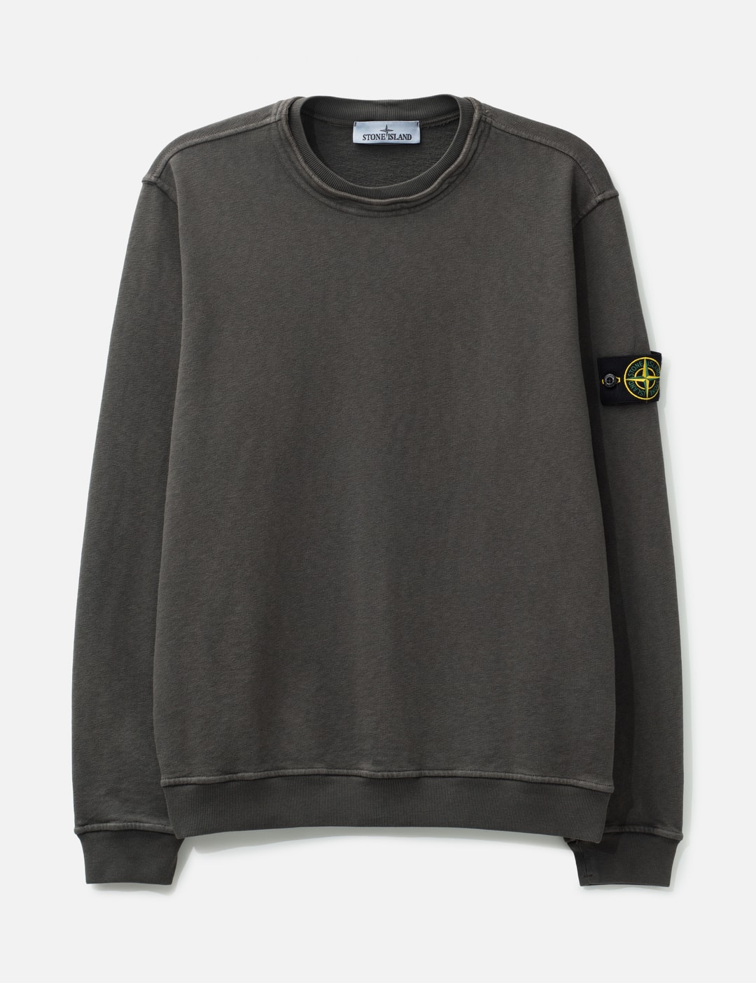 GARMENT DYED MALFILE FLEECE SWEATSHIRT