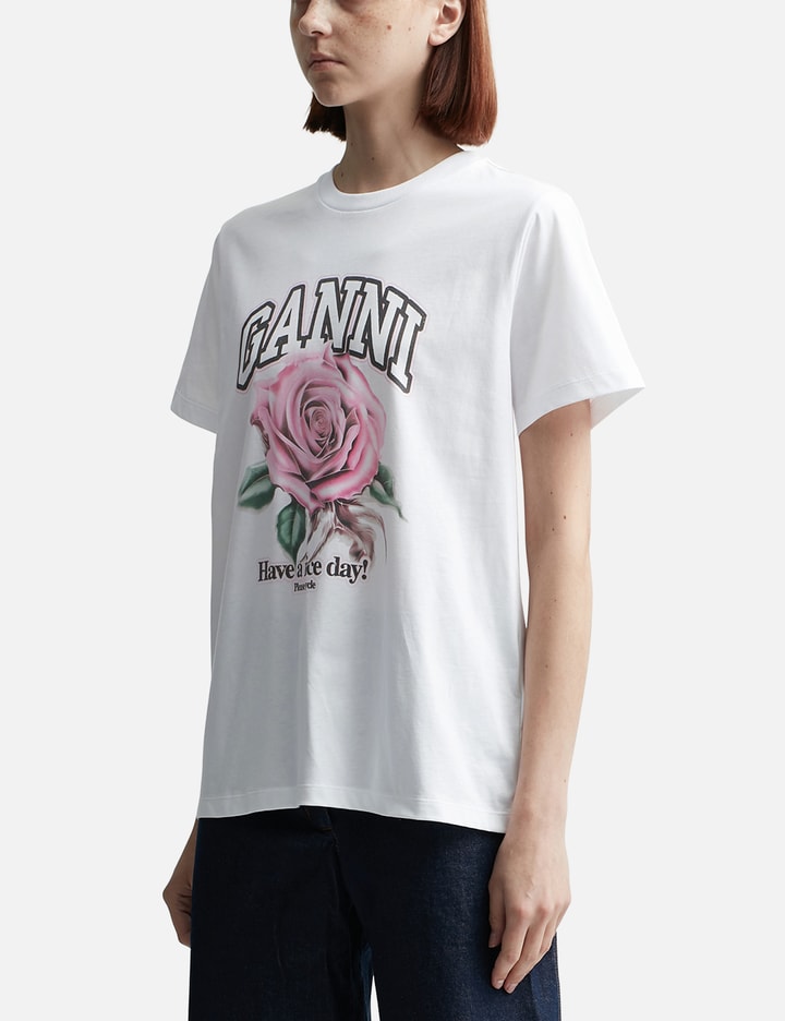 Basic Jersey Rose Relaxed T-shirt Placeholder Image