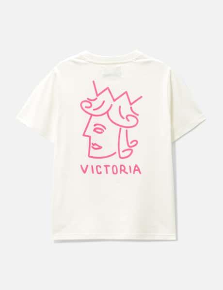 Victoria ロゴ リンガー Tシャツ（キッズ）