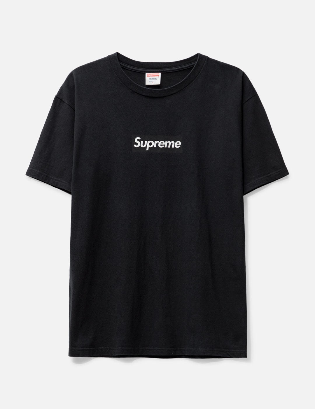 hydrogen Pastor Hollow Supreme - SUPREME FRIENDS AND FAMILY BLACK ON BLACK BOX LOGO T-SHIRT | HBX  - Globally Curated Fashion and Lifestyle by Hypebeast