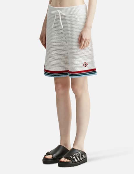 Sporty Crochet Shorts view 7