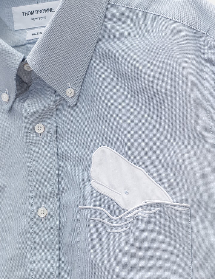 Solid Oxford Embroidered Whale Shirt Placeholder Image