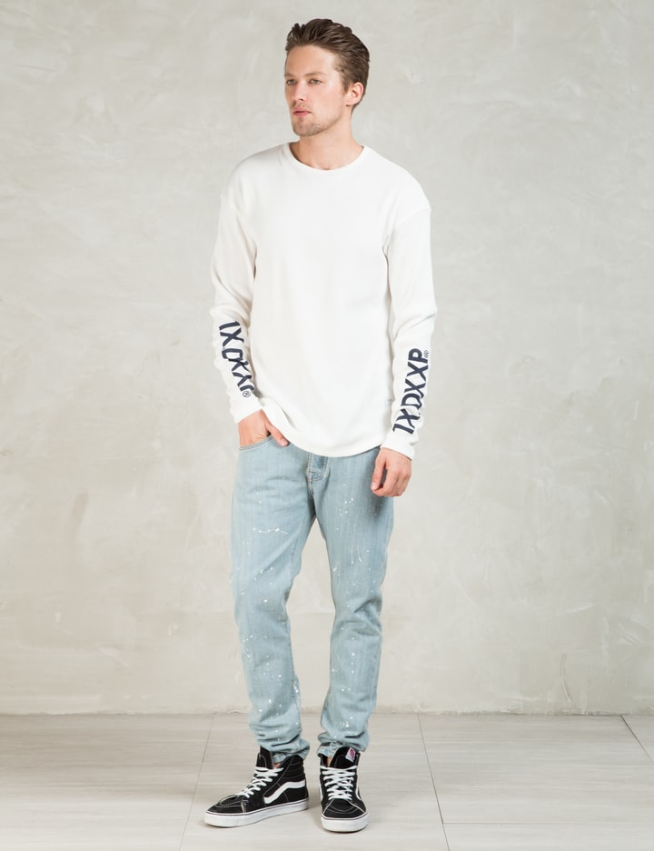 White L/S Dvsn Thermal T-Shirt Placeholder Image
