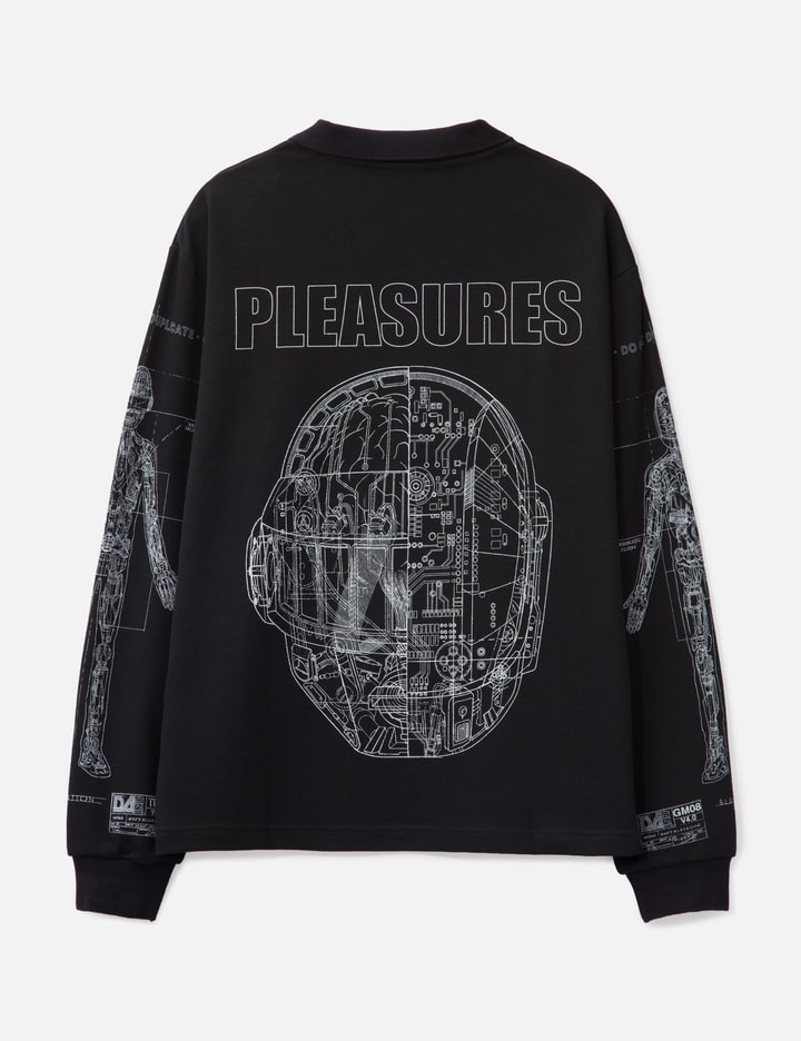 Pleasures x Daft Punk Schematic Long Sleeve Polo Placeholder Image