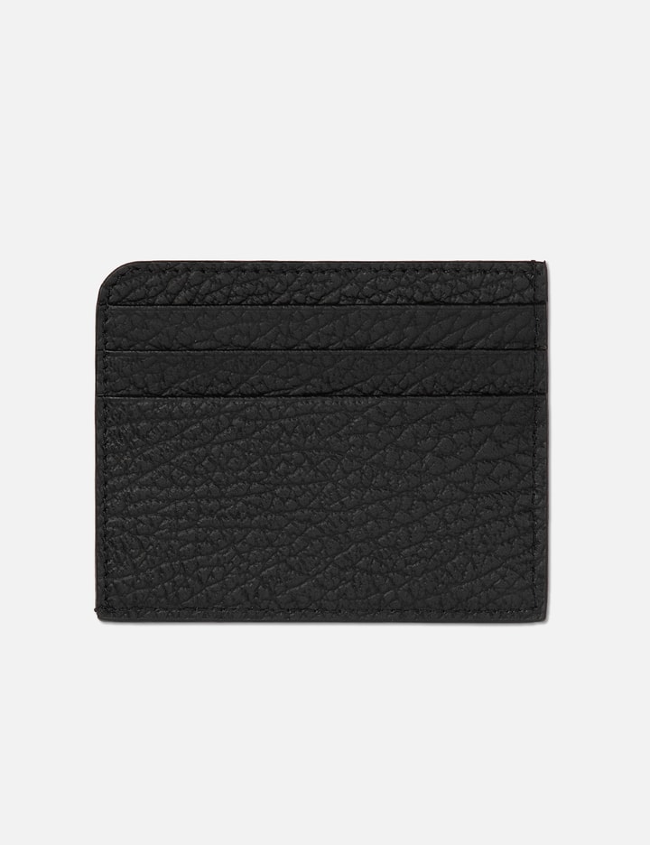 Maison Margiela Four Stitches Card Holder In Black