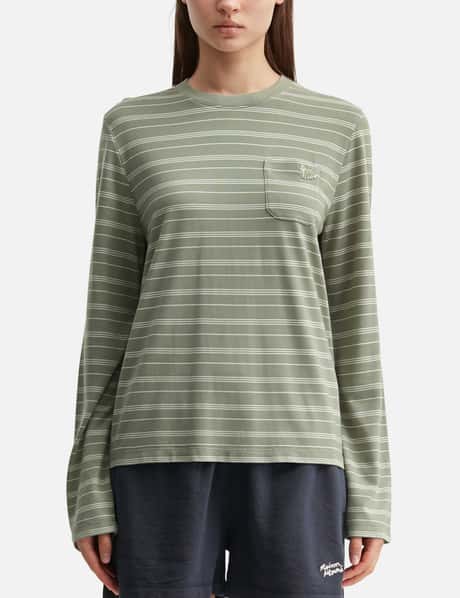 Striped Long Sleeve Regular T-Shirt view 10