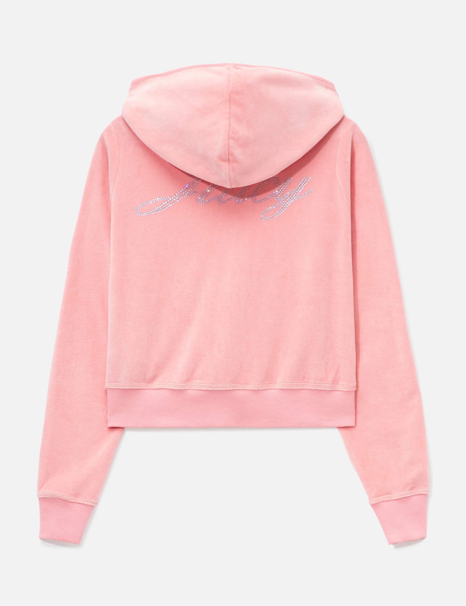 & Rich X Juicy Couture Script Velour Zip Hoodie view 17