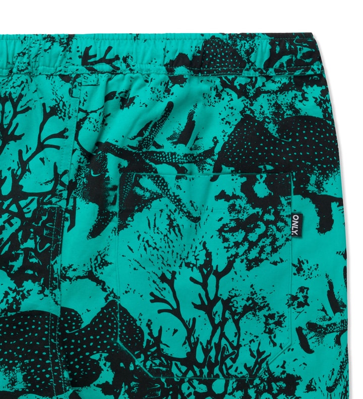 Teal Under The Sea Beach Shorts Placeholder Image