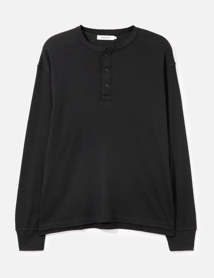 nonnative Trooper L/S Henry Neck Tee Merino Wool Poly Thermal