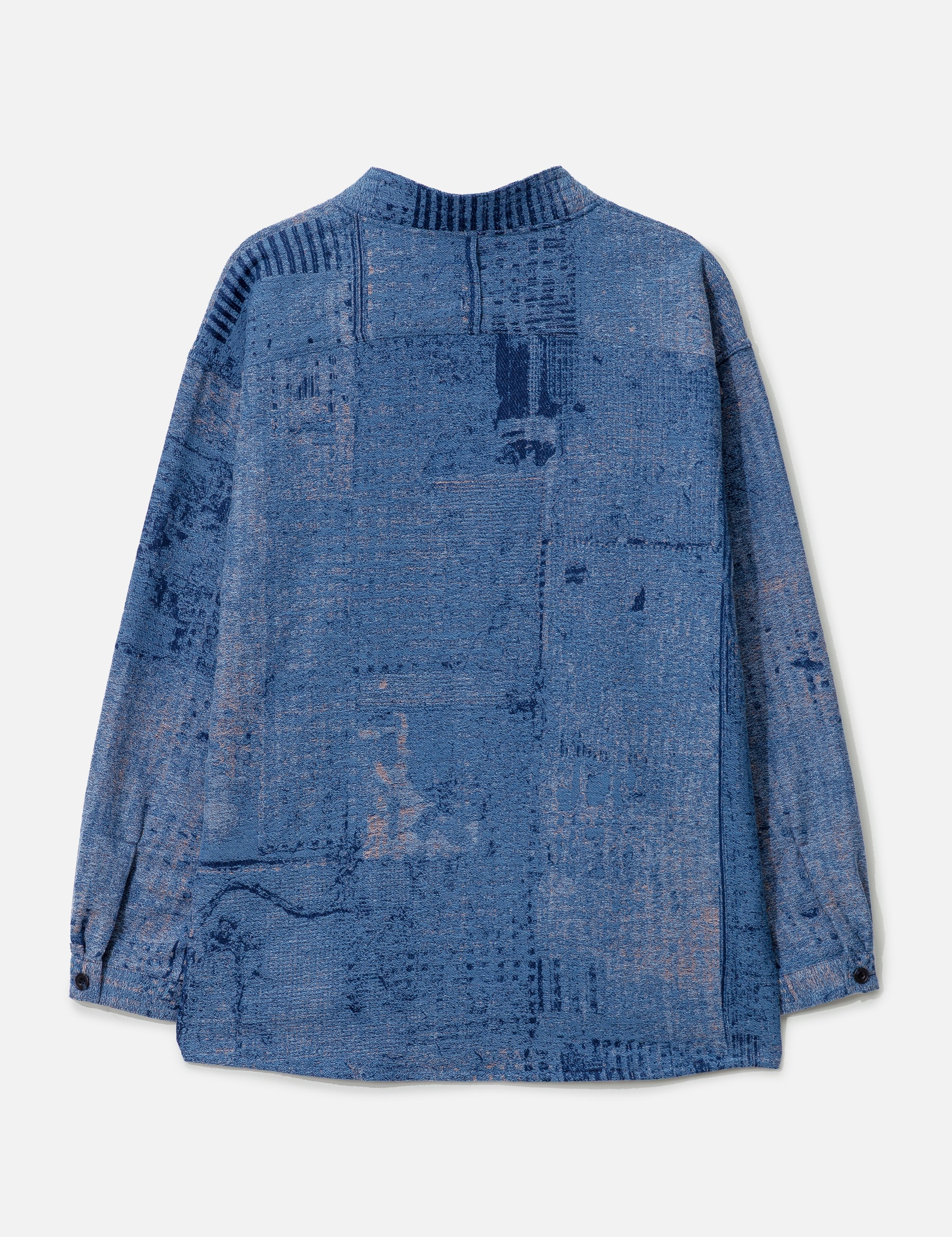 Boro Jaquard Haori Shirt 3YR Wash view 17