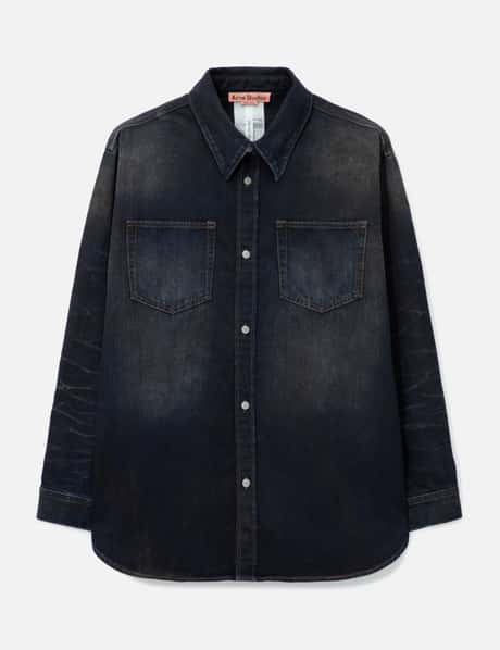 Acne Studios Long Sleeve Denim Shirt