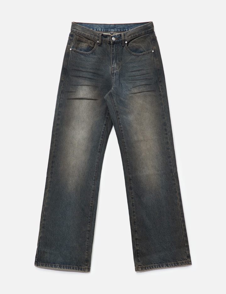 Basketcase Lax, Straight Cut Denim
