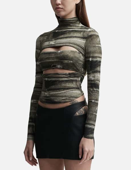 Elena Zipper Turtleneck Longsleeve view 7