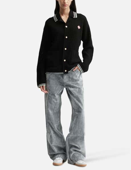 Embroidered Cotton Crochet Long Sleeve Shirt view 11