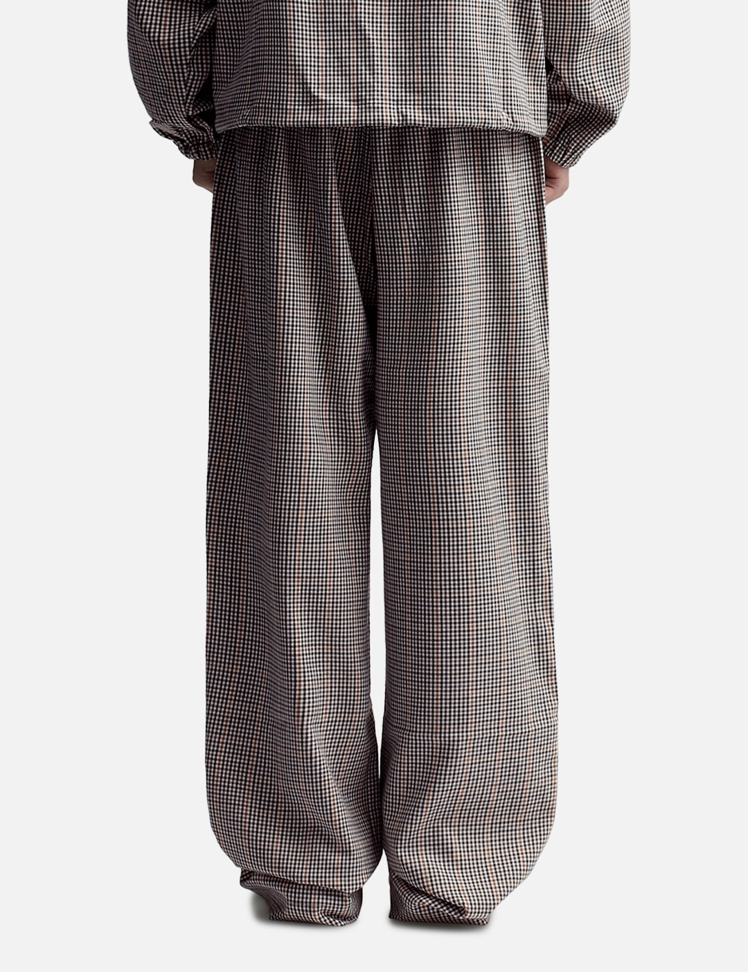CHECKED DOUBLE KNEE PANTS view 19