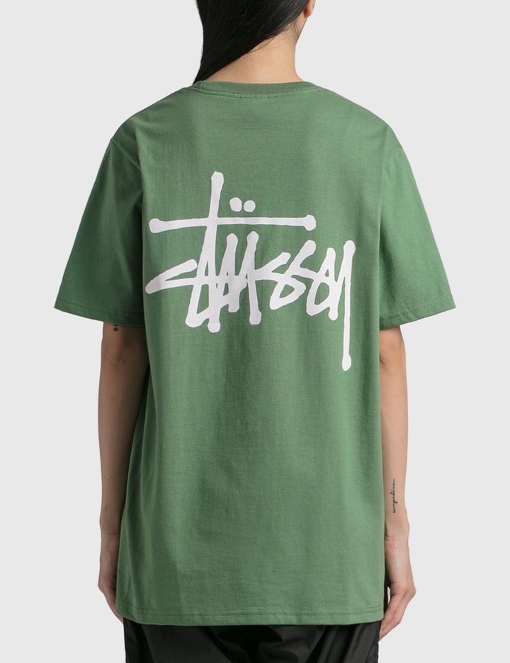 Stussy Basic Stüssy T-shirt In Green