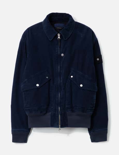 Stone Island Indigo Micro Corduroy Jacket