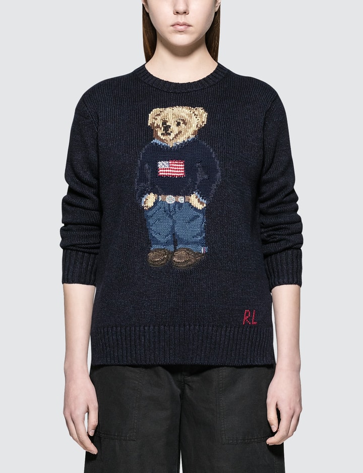 Polo Ralph Lauren - Bear Sweater | HBX - Globally Curated Fashion and  Lifestyle by Hypebeast