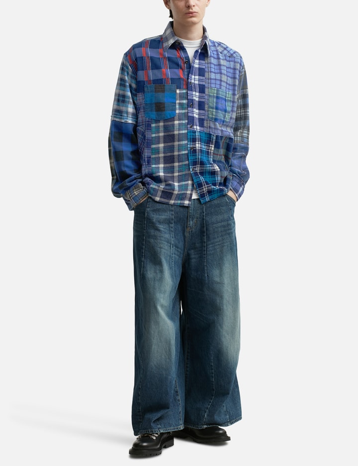 Flannel Shirt -> Straight Hem Shirt Placeholder Image