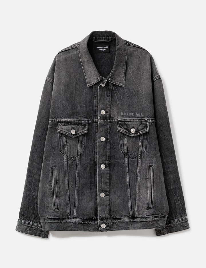 Balenciaga Smiley Denim Jacket
