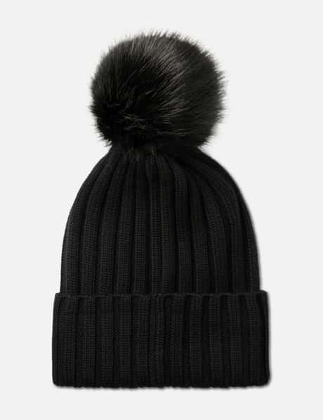 Wool Beanie With Pom Pom view 5