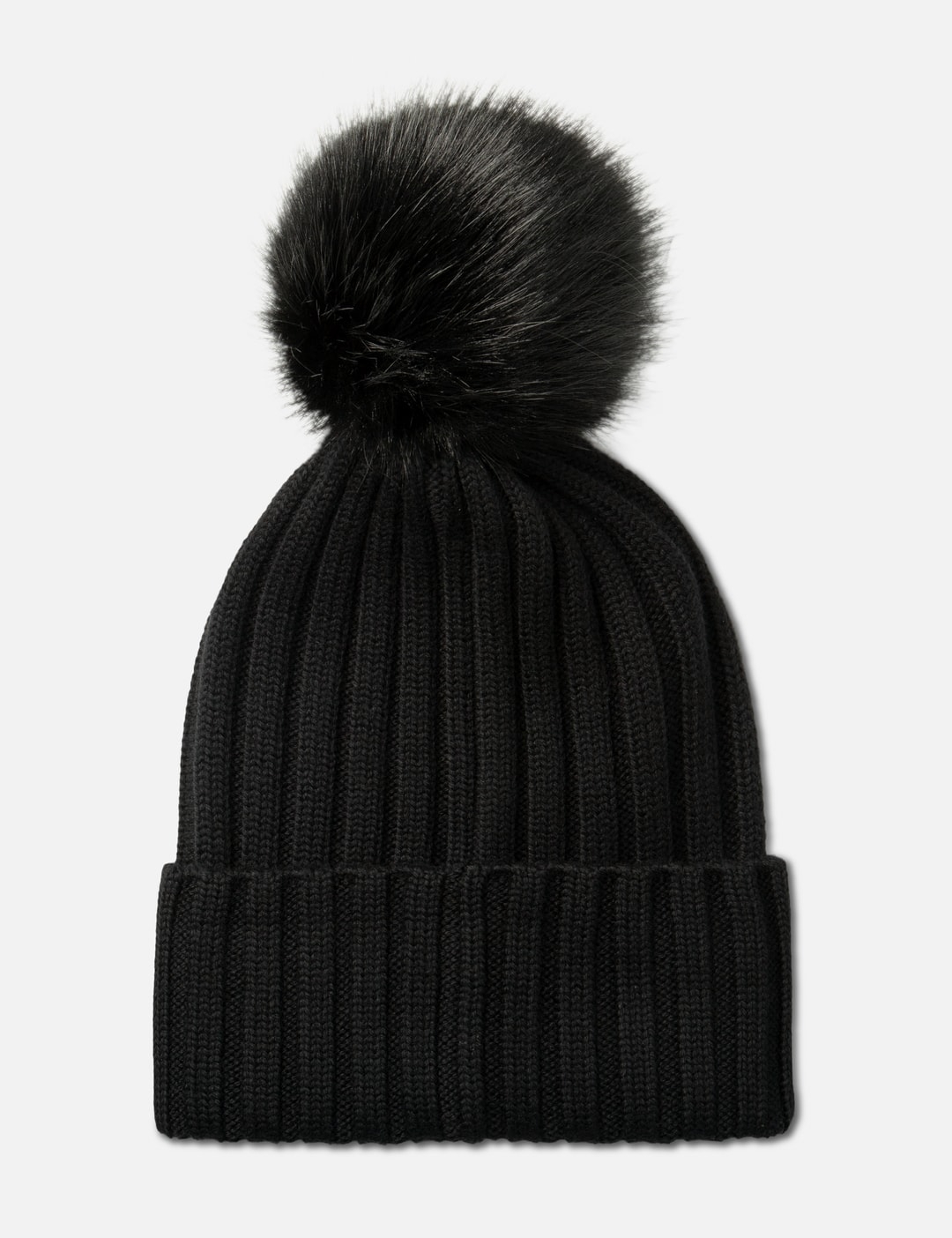 Wool Beanie With Pom Pom view 6