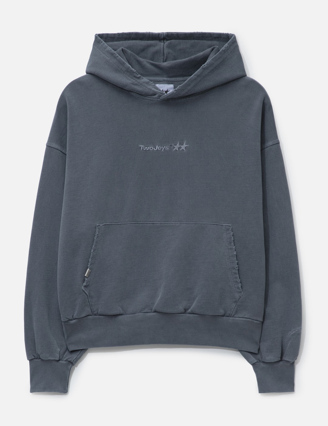 Pigment Dyed Blue Icon Hoodie