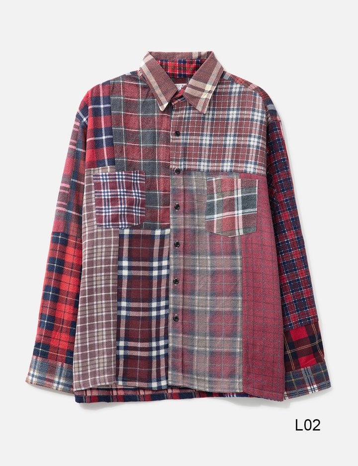 Flannel Shirt -> Straight Hem Shirt Placeholder Image