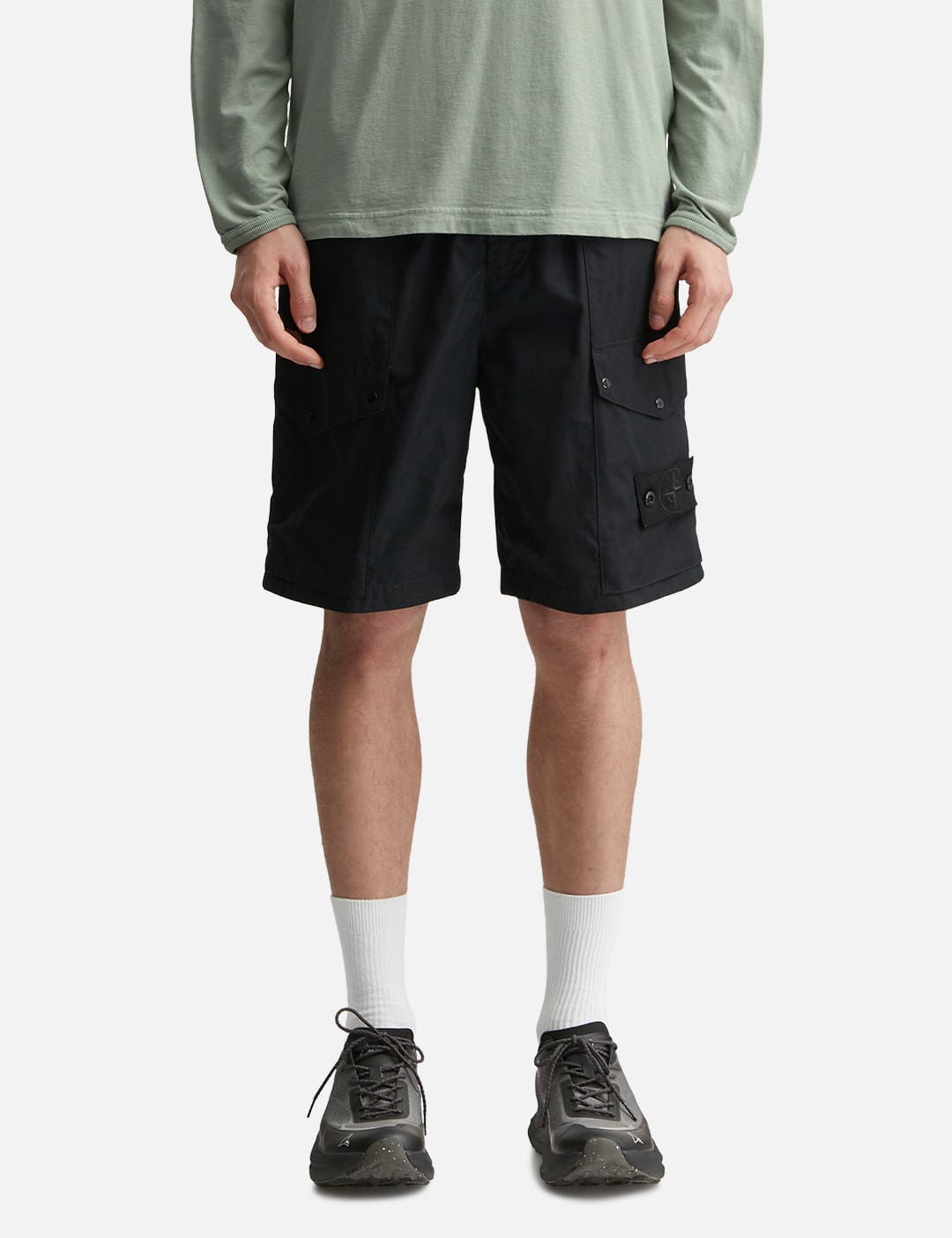 All-Weather Cotton Canvas S.I. Ghost Cargo Shorts view 18