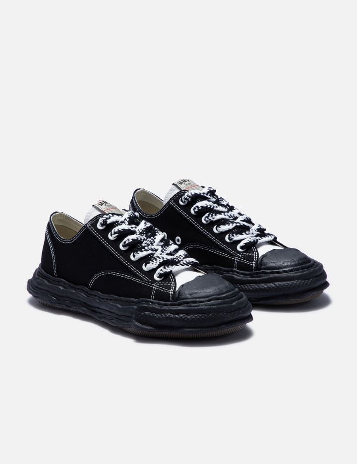 Shop Miharayasuhiro Peterson23 Og Sole Bc Canvas Low-top Sneaker In Black