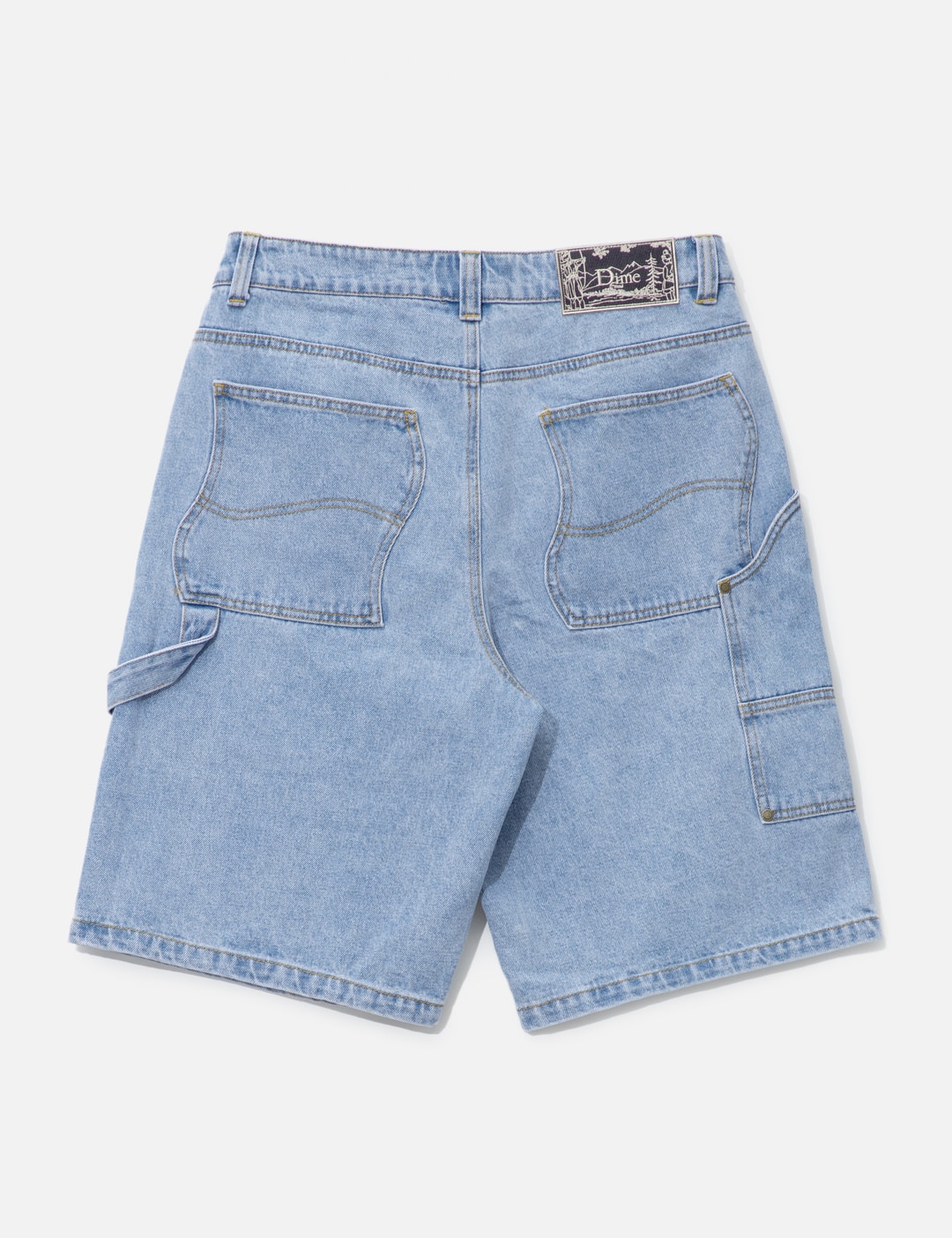 Carpenter Denim Shorts view 9