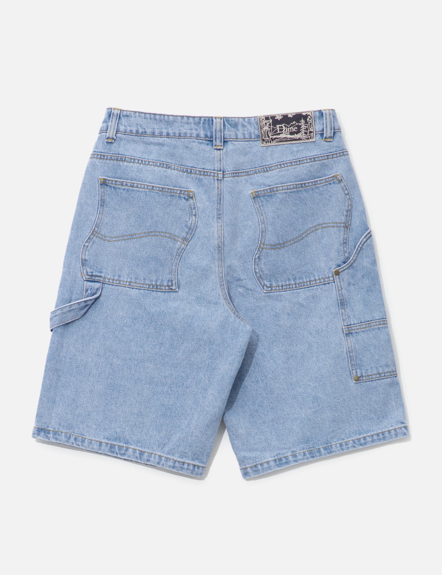 Carpenter Denim Shorts view 17