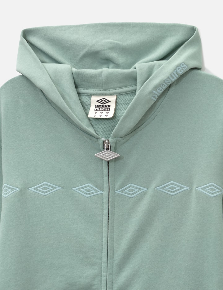 Pleasures Diamonds Zip Fitted Hoodie