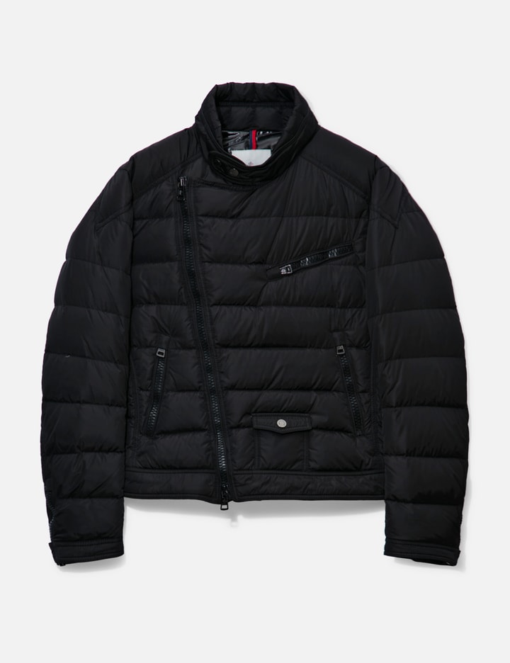 Moncler Down Jacket In Blue