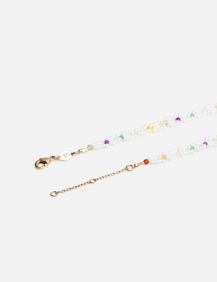Shop Anni Lu White Nights Necklace In Multicolor