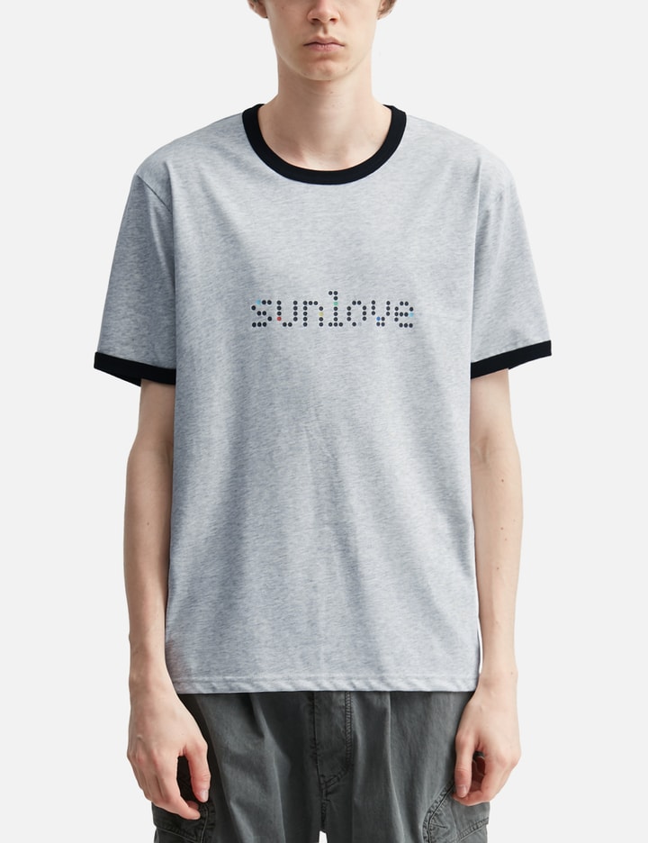 Sunlove Dots Ringer Tee
