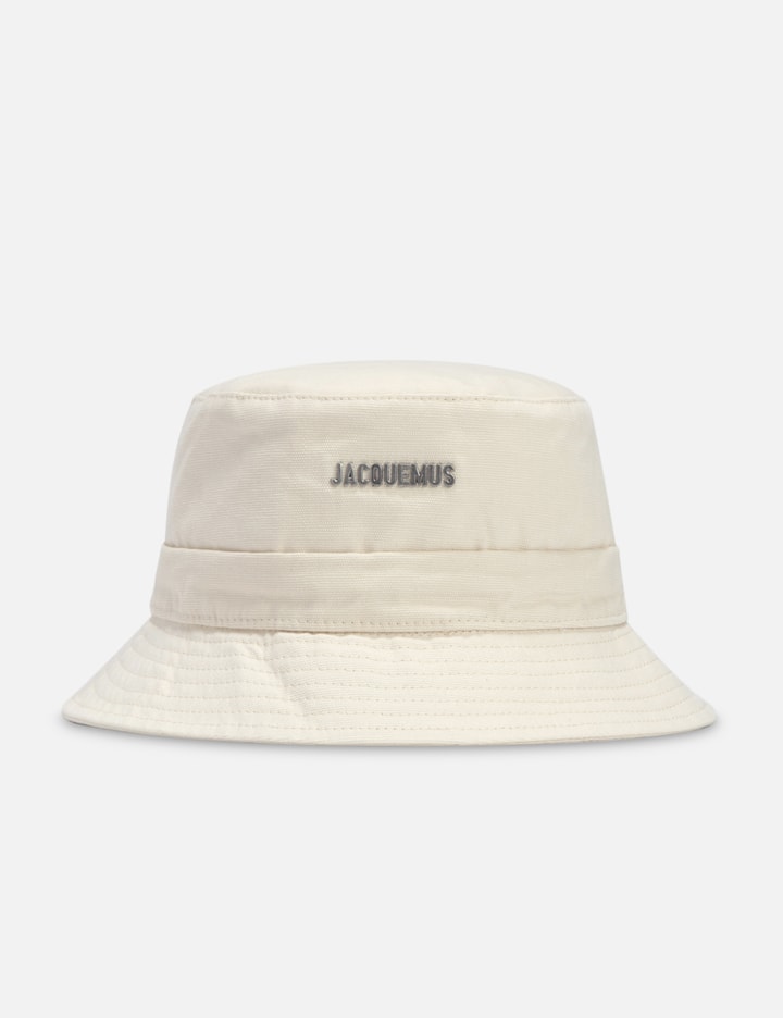 Jacquemus Le Bob Gadjo Bucket Hat In White
