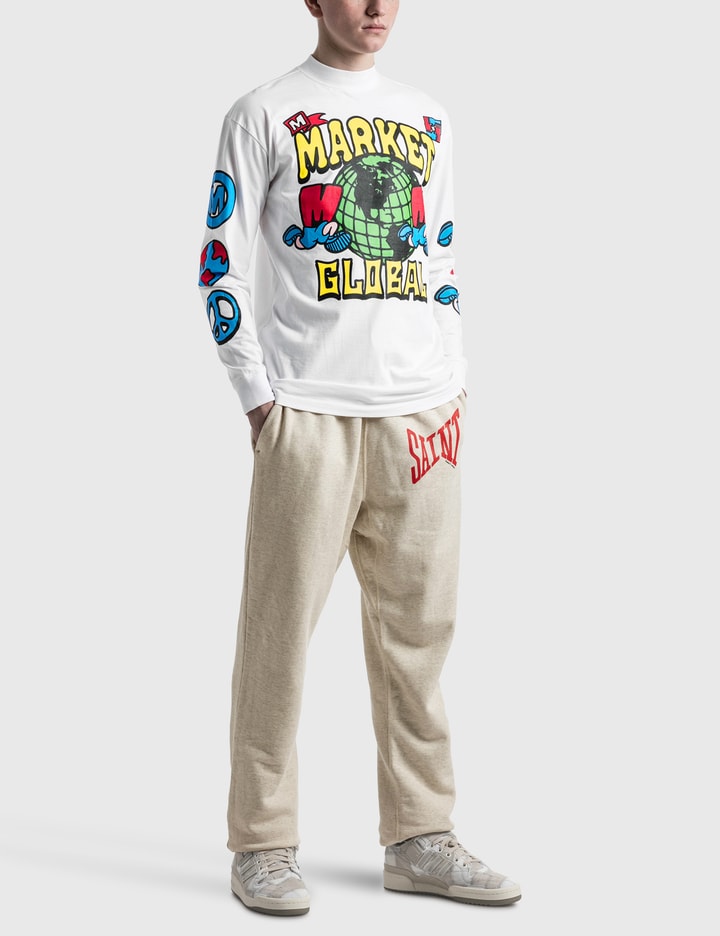Runs the World Mock-neck T-shirt Placeholder Image