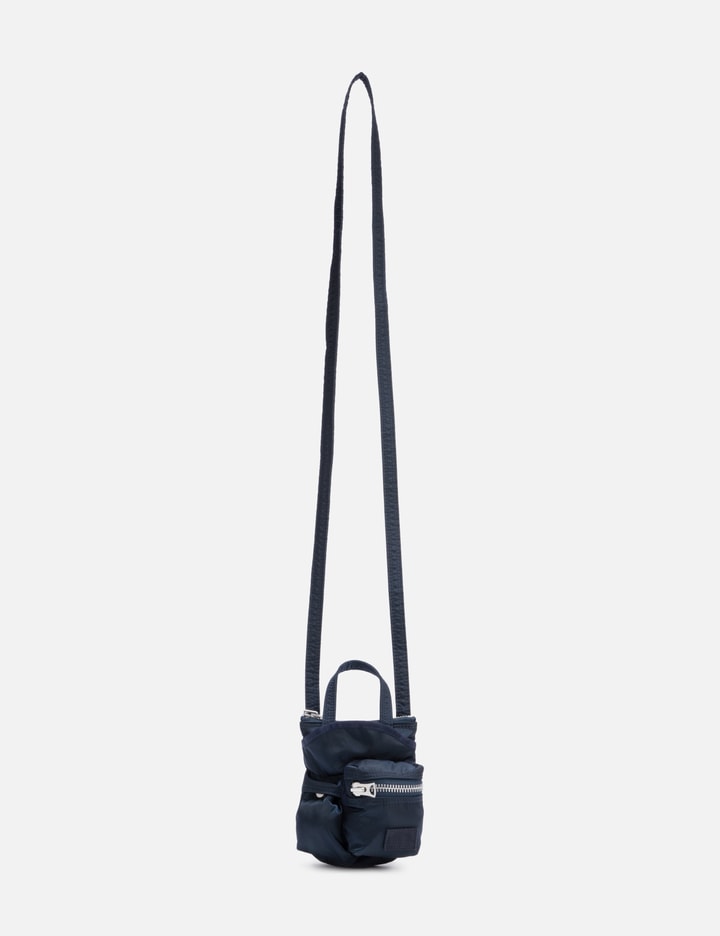 Shop Sacai X Porter Mini Bag In Black