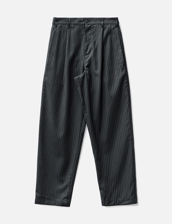 Stripe Volume Pleated Trousers Placeholder Image