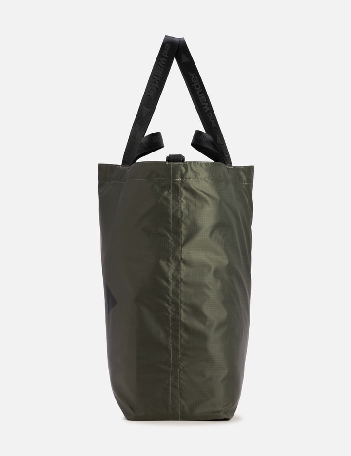and wander Crispy Rip Logo Tote Bag