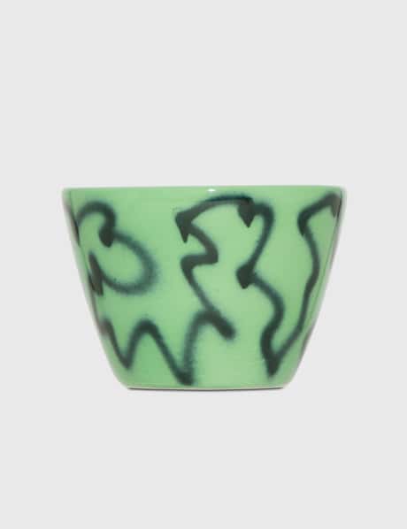 frizbee ceramics 서퍼 컵 - 그린 피자