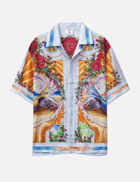 Casablanca La Tornade De Rose Shirt