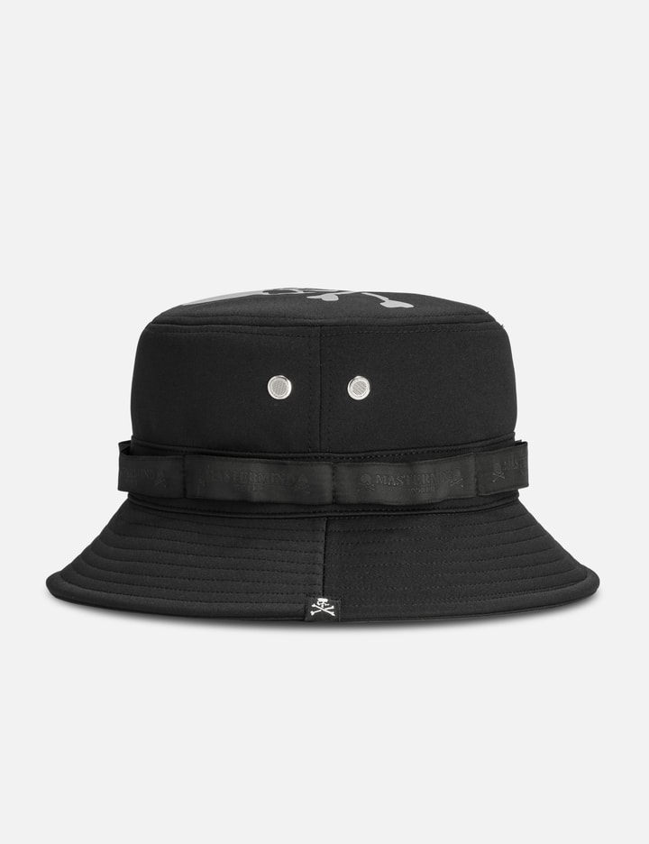 Shop Mastermind Japan Reflective Adventure Hat In Black