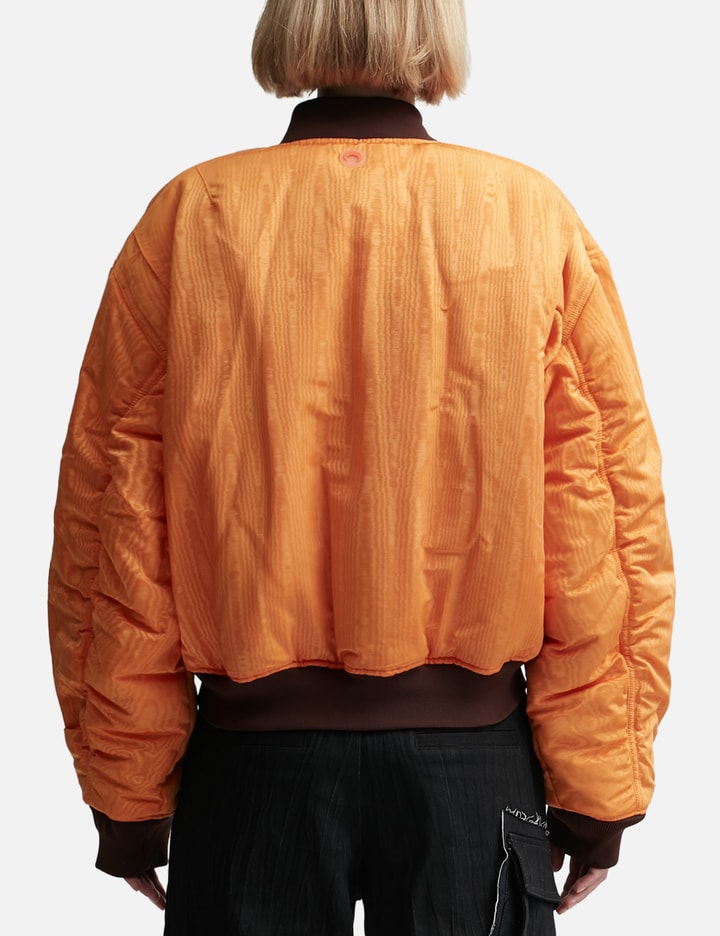 Regenerated Reversible Moire Bomber Jacket Placeholder Image