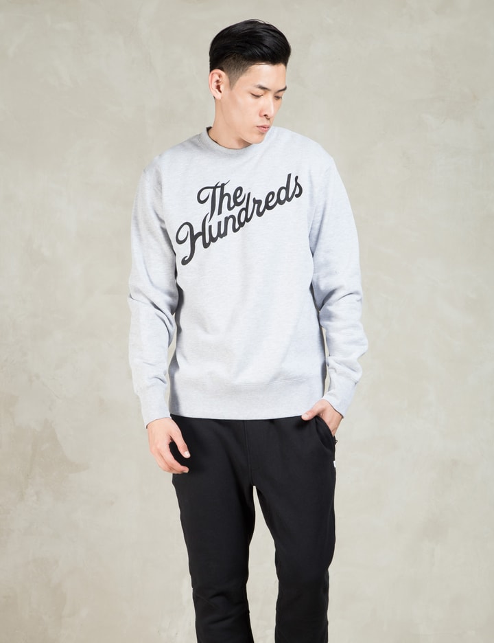 Grey Forever Slant Crewneck Placeholder Image