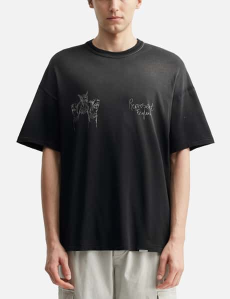 Hand Drawn Thoroughbred T-Shirt view 10