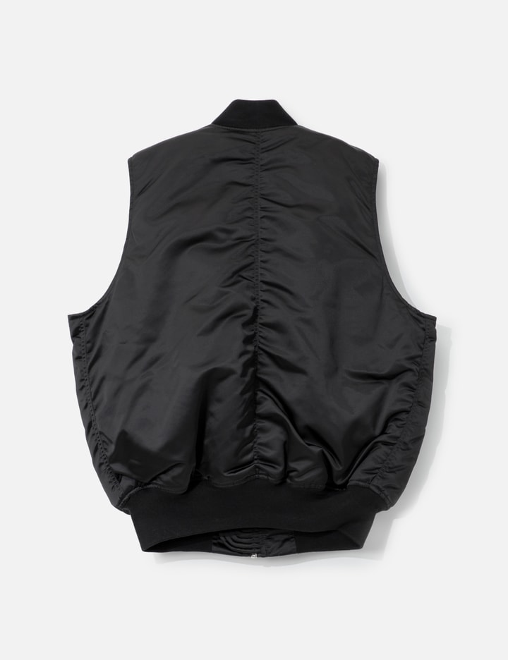 Alpha Industries Ma-1 Base Vest In Black