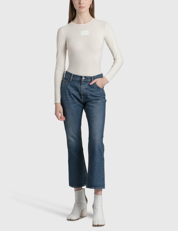 Flared Denim Jeans Placeholder Image