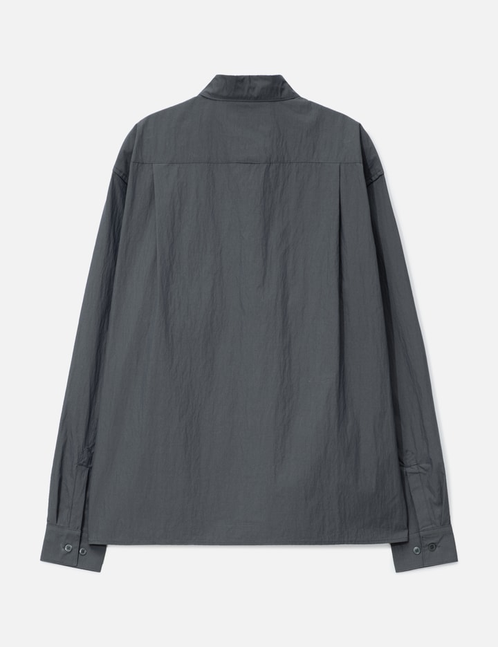 Crinkle Cotton Panel Shirt Placeholder Image